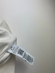 C.P. Company black lens details crewneck sweatshirt white